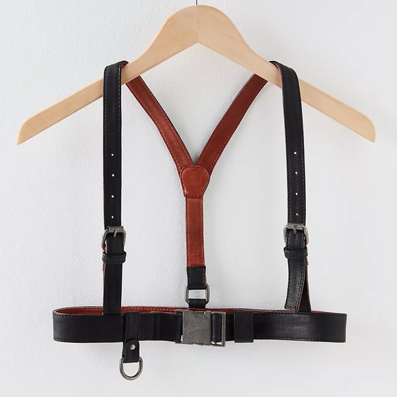 Free People Accessories - NWT Free People Motorsport Harness Jet Black